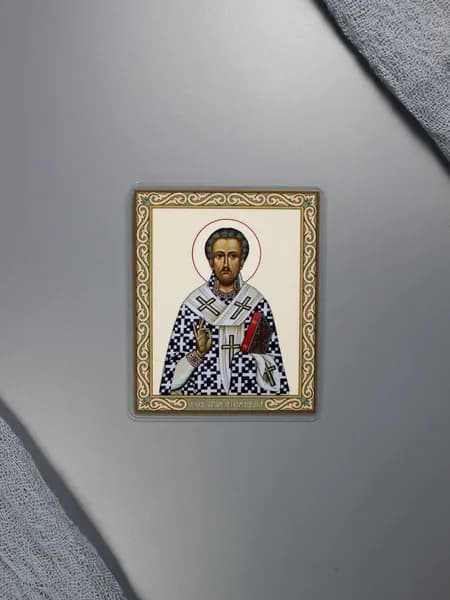 Икона Лазарь Четверодневный (дорожная серия)