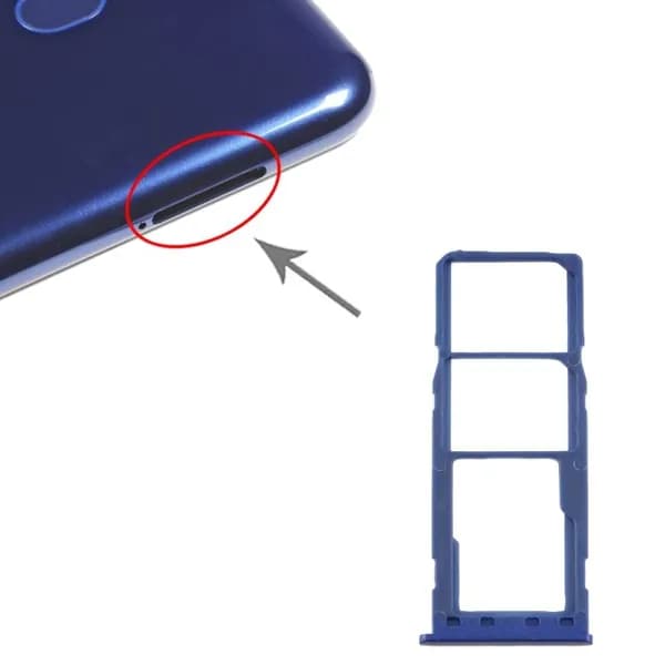 Для Samsung Galaxy M10 SM-M105 лоток для SIM-карты + лоток для SIM-карты + лоток для карты Micro SD