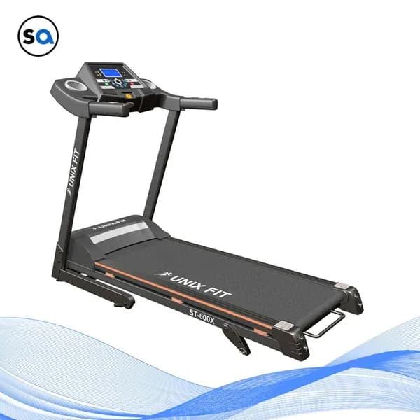 Беговая дорожка для дома UNIX Fit ST-600X складная, пиковая мощность 2.8 л.с., до 120 кг, беговое полотно 120x42 см, скорость 0.8 - 14.8 км/ч, угол наклона 0-10 %