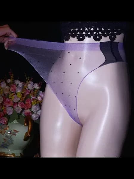 Прозрачные сексуальные стринги из нейлона Sm Fun Lady