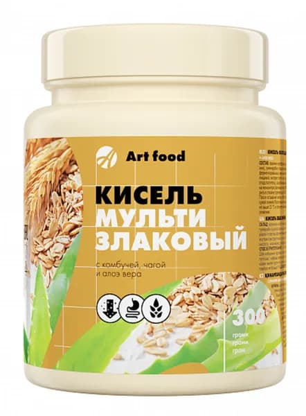 Кисель быстрого приготовления натуральный Мультизлаковый 300 г, Арт Лайф