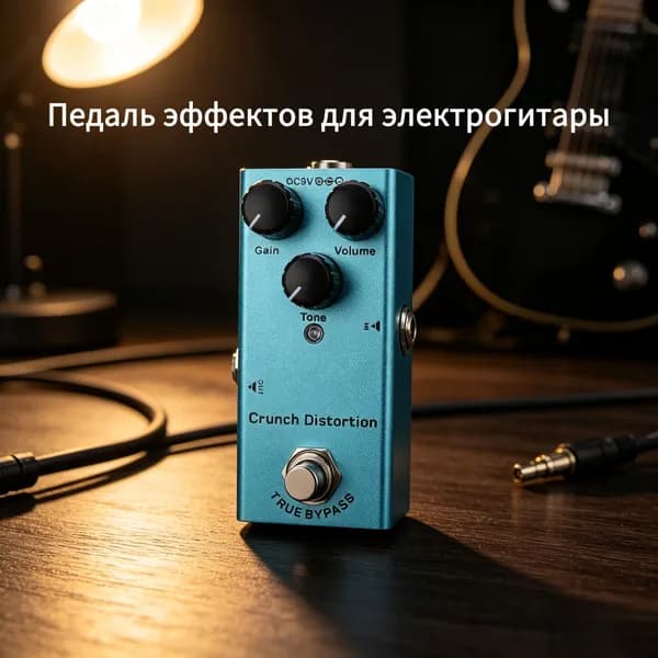 Мини-педаль эффектов для электрогитары