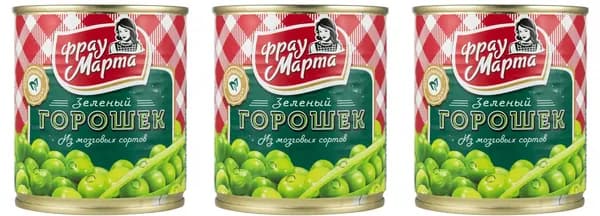 Фрау Марта Горошек 310 г, 3 уп