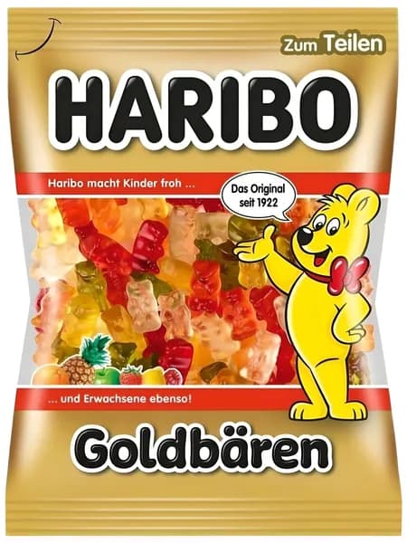 Мармелад жевательный мишки Haribo 175 грамм Германия