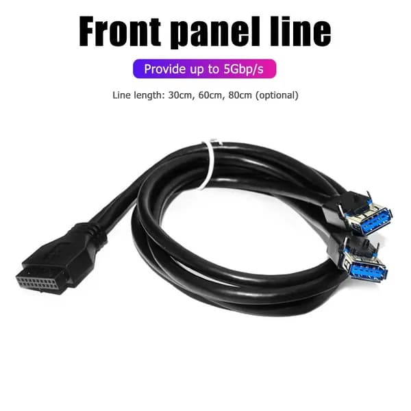 Компьютерный корпус Передняя панель USB3.0 (TZ3LH1RM9ZF5CK1WB3.02-XC54YAHBBEK)