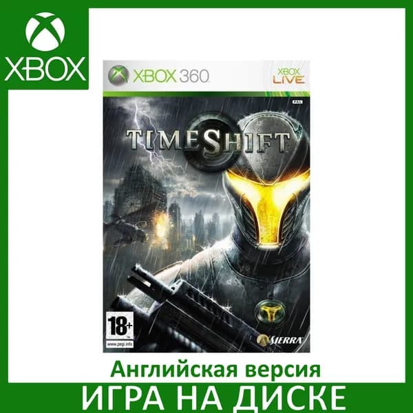 Игра TimeShift Xbox 360, Xbox One Диск Английская версия