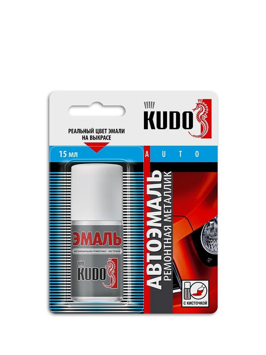 Эмаль с кисточкой BYD BLG Time Brown Grey (металлик) 15г KUDO