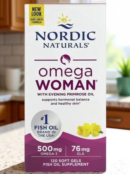 Nordic Naturals, Omega Woman, с маслом примулы вечерней, 120 капсул