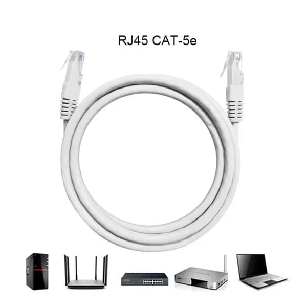 Патч-корд PALMEXX RJ45 UTP CAT5e, 1.0м, литой, многожильный