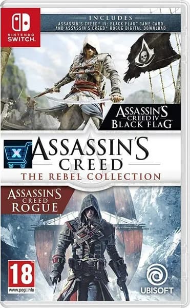 Игра Assassins Creed Мятежники Коллекция (The Rebel Collection) (Nintendo Switch, Русская версия)