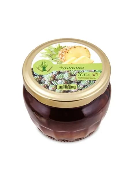 Варенье Шишка + ананас, 100 г. Способствует снижению массы тела. Сашера-МЕД