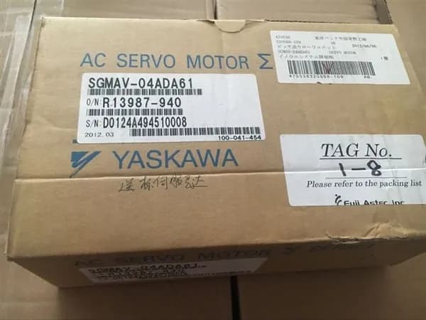 Модуль YASKAWA AC SERVO MOTOR SGMAV-04ADA61 ORIGINAL