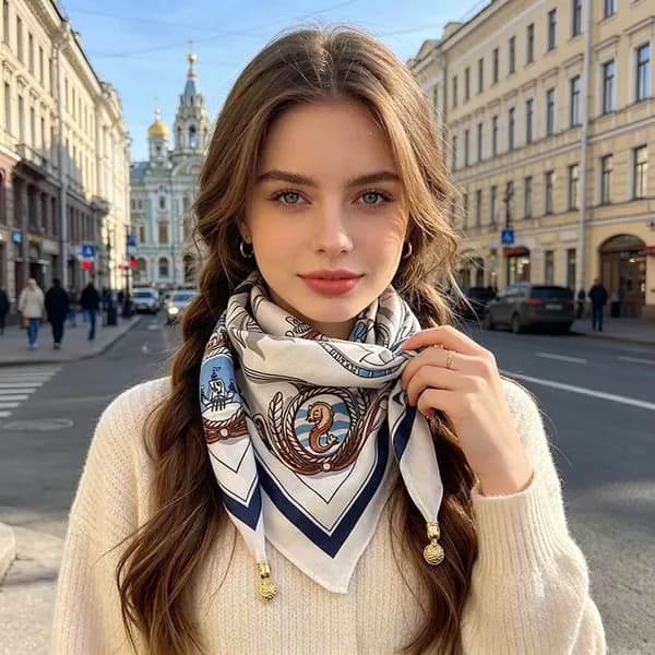 Шарф косынка