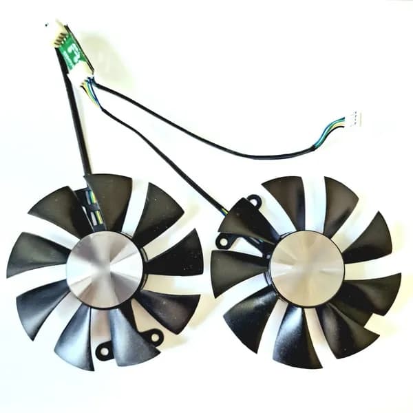 Вентиляторы кулеры для видеокарт Zotac 960 950 AMP PowerColor RX 580 KFA2 1060 87мм