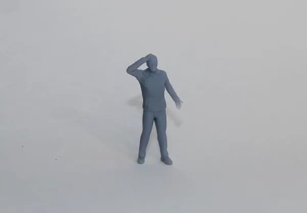 "Водитель №2" Фигурка в масштабе 1:43 для диорам и коллекционирования. Высота фигурки 4 см.