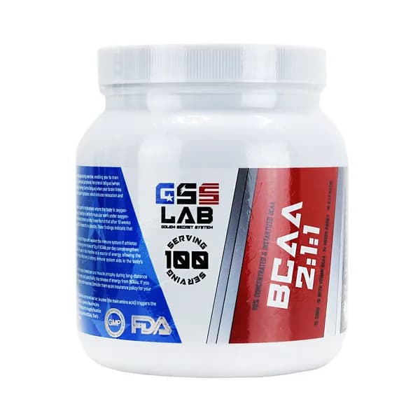 GSS Lab BCAA 2:1:1 500 грамм со вкусом яблока