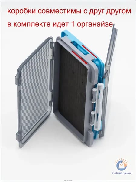 Качественный органайзер блесен, мормышек и джигголовок для рыбалки