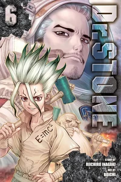 Манга Доктор Стоун (Dr. Stone). Vol. 1-27. ( Riichiro Inagaki .Boichi )