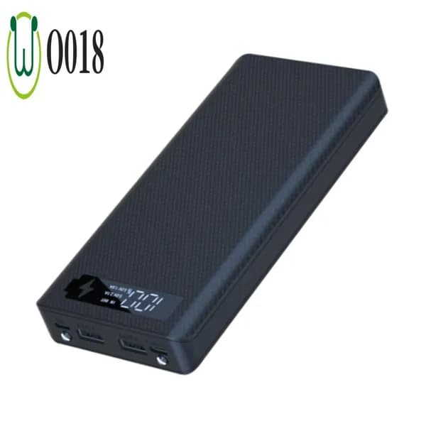 V8(D O M G) 8X18650 Зарядное устройство совместим с аккумулятора Power Bank Держатель DIY Shell Dual USB 18650 Аккумулятор хранения, стандартная зарядка черного цвета