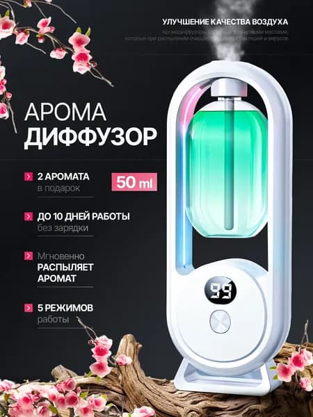 Аромадиффузор ультразвуковой uIsNoSdx_ob_ss0Z, белый