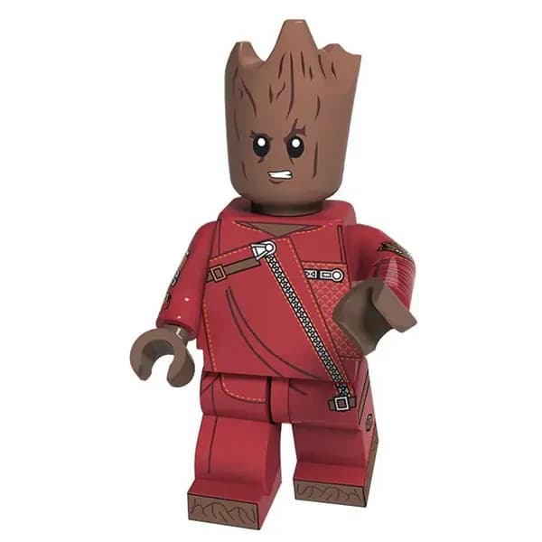 Фигурка Marvel, Грут, конструктор