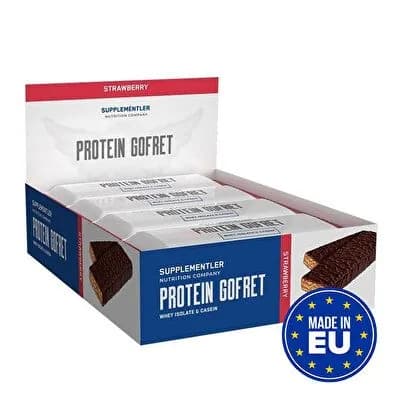 Протеиновые вафли Supplementler 40 г, 12 шт.