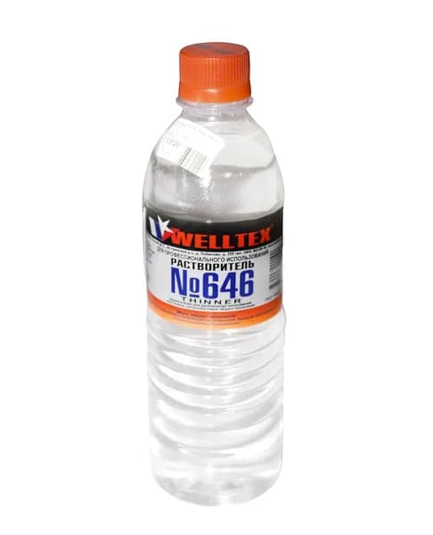 Растворитель 646 0.5л welltex