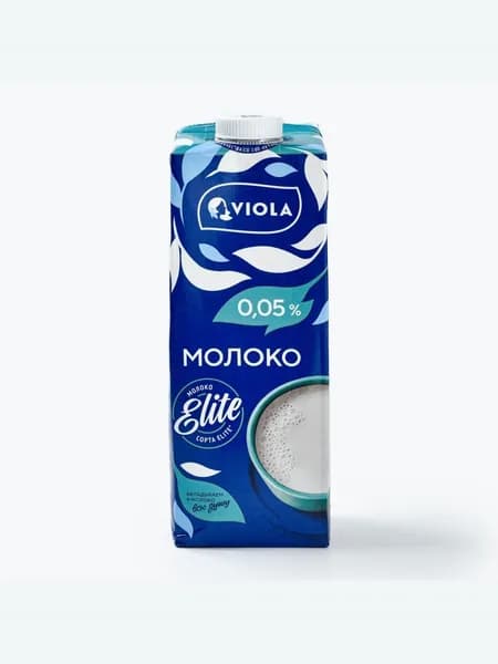 Молоко Viola питьевое UHT 0,05%, 971 мл
