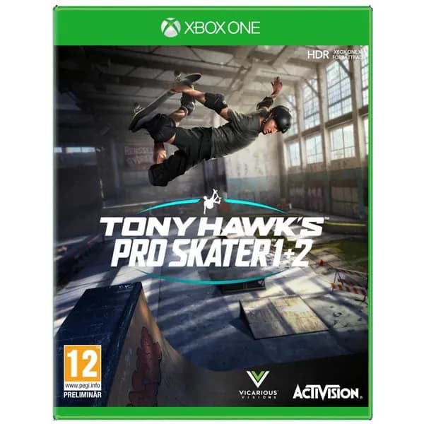 Игра Игра Tony Hawk's Pro Skater 1 + 2 Xbox One (Xbox One, Xbox Series, Английская версия)