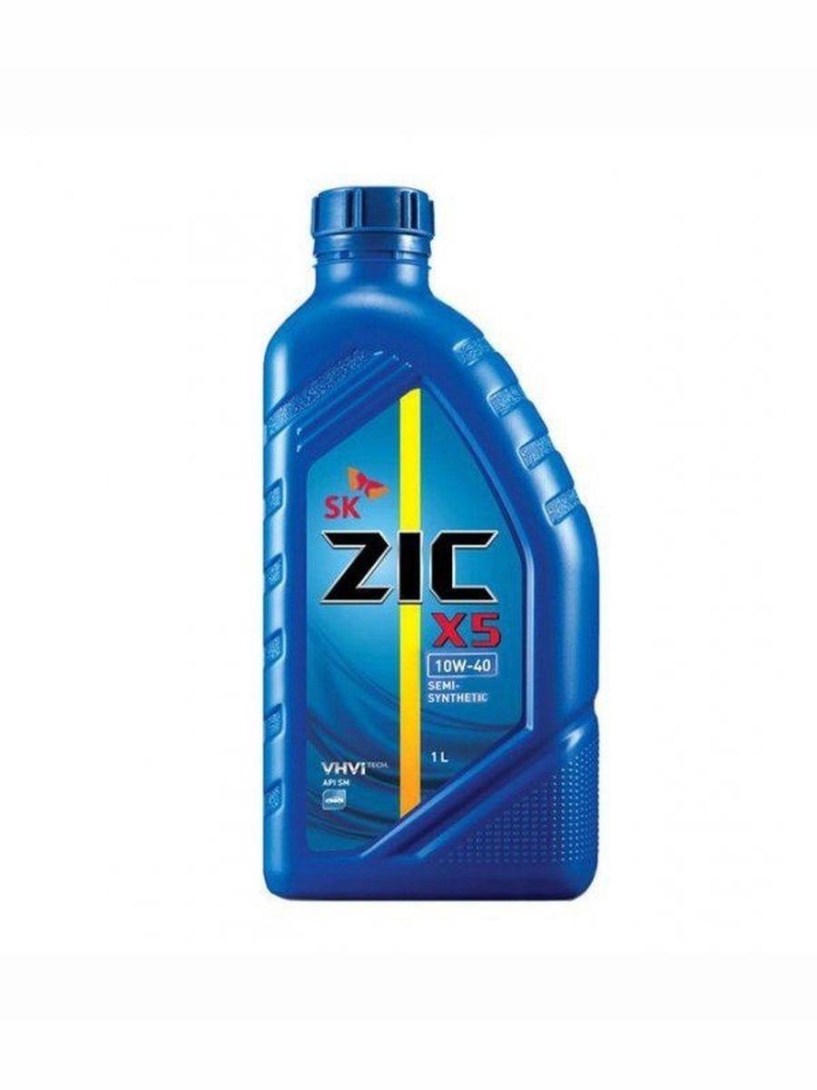 ZIC X5 10W-40 Масло моторное, Полусинтетическое, 1 л