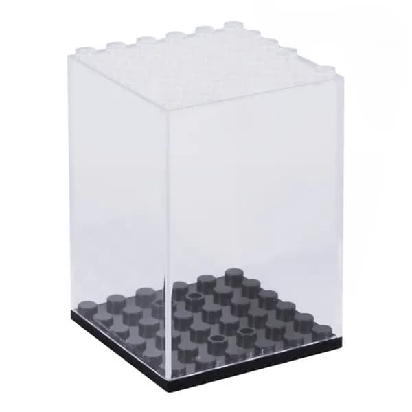Кофр для хранения вещей 5x5x7.5 см 1 шт с крышкой прозрачный
