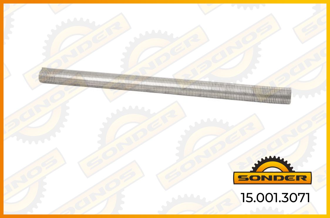Гофра глушителя (цинк) E-line (упрощ. версия) D 61 L 1000 Sonder 150013071