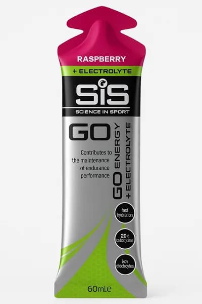 (12шт) SiS Go Isotonic Energy GEL с электролитами 60 мл (Малина)