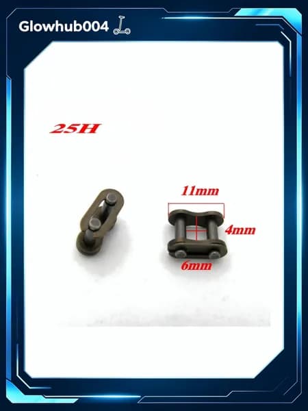 AAD0038117004 Chain Split Link 6mm 25H для Мини Мото Квадро Dirt Bike BREAK KING, сталь, 10г/шт