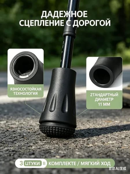 Цанга для треккинговой палки