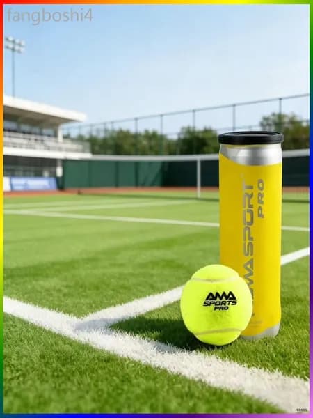 Профессиональные мячи для падел AMA SPORT PRO 45% натуральная шерсть, износостойкие теннисные мячи для турниров и повседневных тренировок в упаковке-тубе