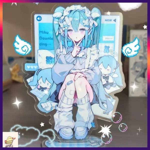 Аниме-акриловая подставка Хацунэ Мику /Hatsune Miku Anime Acrylic Standee-hd-0527