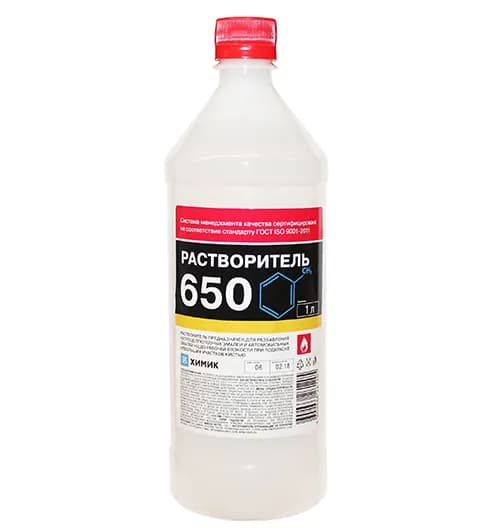 Растворитель 650 1л / Химик