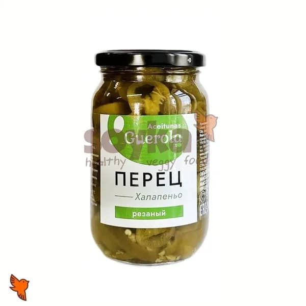 Перец Халапеньо резаный Aceitunas Guerola, 340г