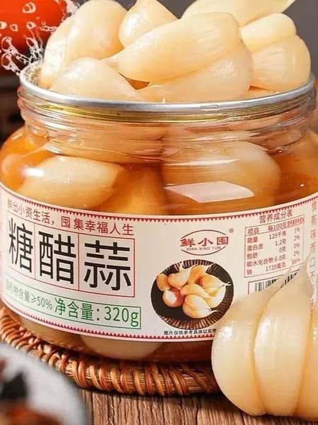 Эксклюзивный маринованный чеснок в кисло-сладком соусе