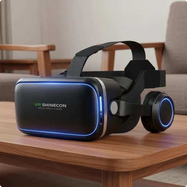 VR-очки G04E с наушниками для смартфона 4.7-6.5 дюймов