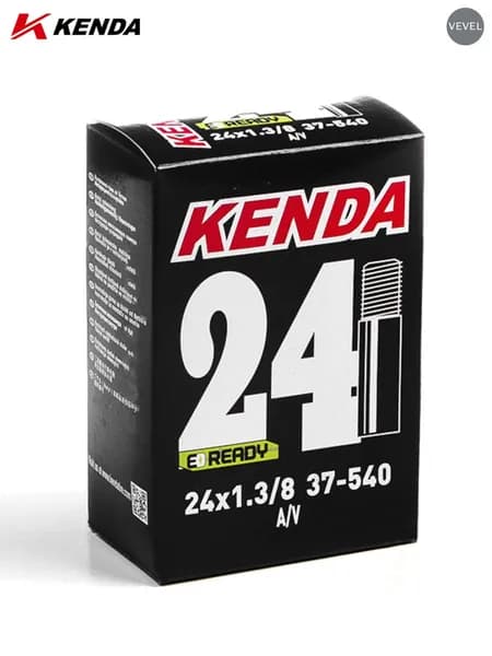Камера велосипедная KENDA 24x1 3/8, автониппель 35мм