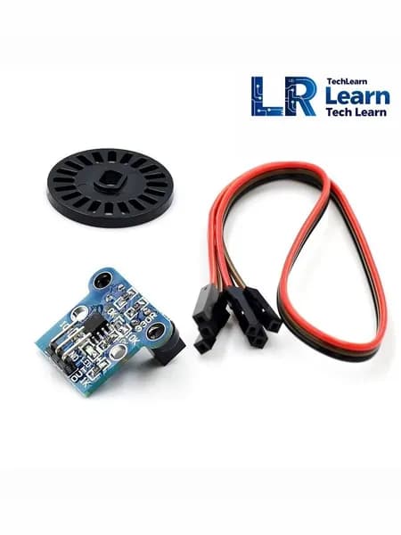 Датчик скорости HC-020K, оптический энкодер, 2 выхода, 20 имп/об, для Arduino