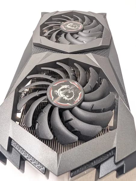 Вентиляторы с кожухом и радиатором для видеокарт MSI GeForce GTX1660 1660 Super 1660Ti GAMING X