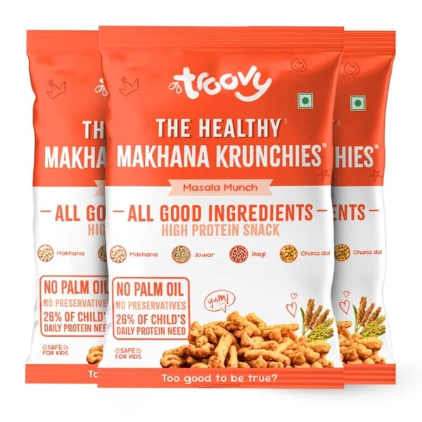 Troovy Здоровые Крумкачи из Маханы, натуральный снек, без консервантов, 210 г