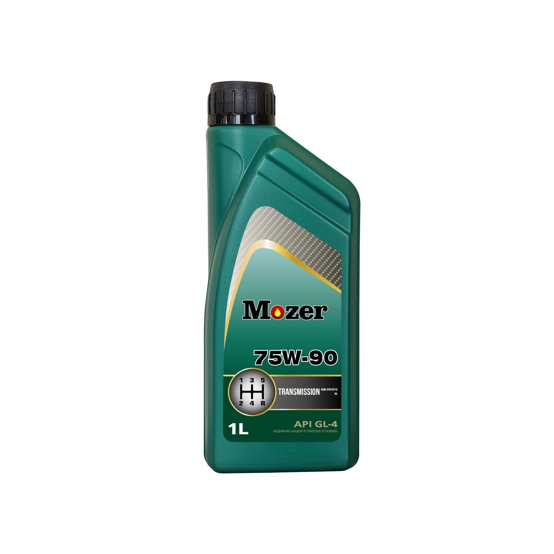 Масло трансмиссионное MOZER Transmission 75W90 GL 4 полусинтетика (1л)
