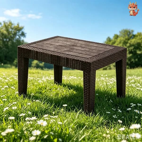 Садовый стол,Пластик 50х70х38 см