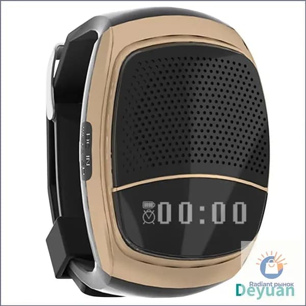 Bluetooth-динамик на запястье для велосипеда B90 с дисплеем, золотой цвет