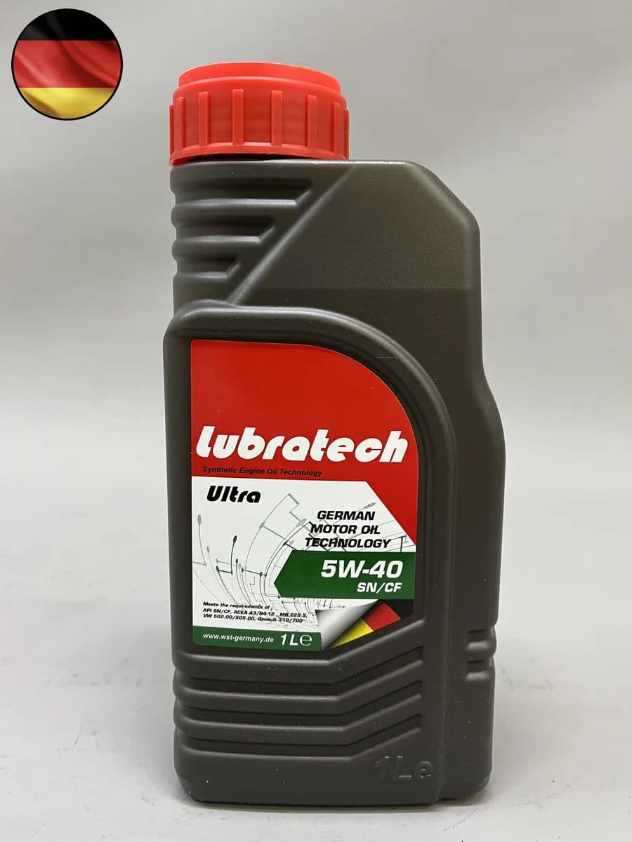 Lubratech ULTRA 5W-40 Масло моторное, Синтетическое, 1 л