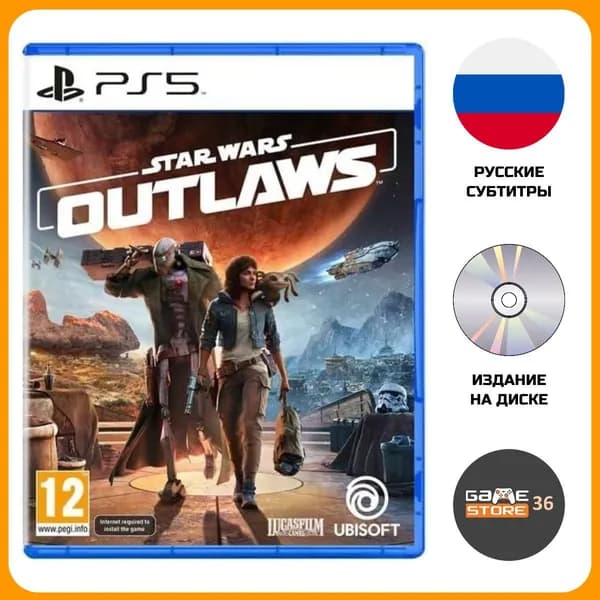 Игра Star Wars Outlaws (PlayStation 5, Русские субтитры)